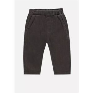 Rylee + Cru Baby Washed Black Otis Pants Size 6-12 M